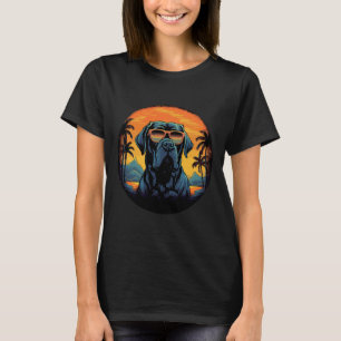 Käpp Corso med sunglass Presa Canario 13 T Shirt