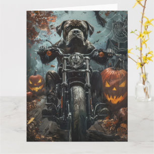 Käpp Corso Riding Motorcycle Halloween Scary Kort