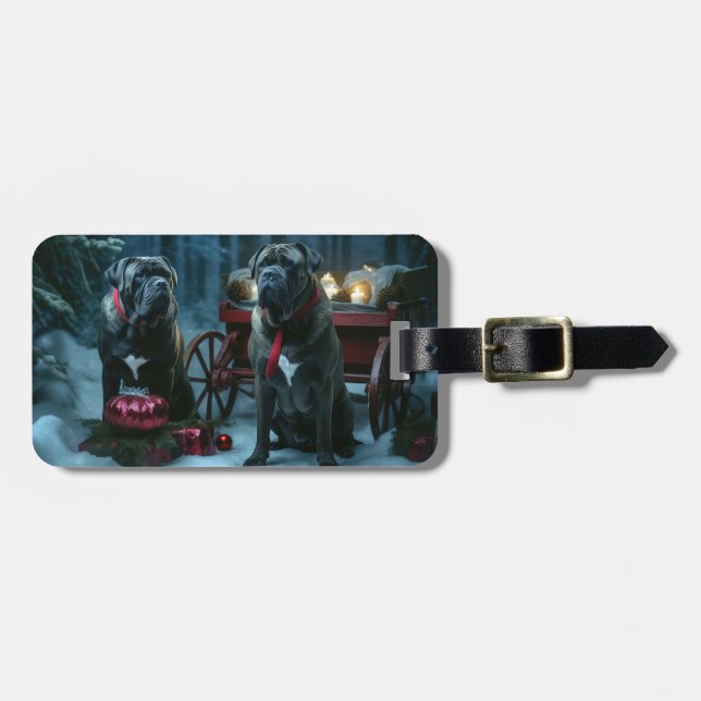 Käpp Corso Snowy Sleigh-juldekretet Bagagebricka (Horisontell Framsida)