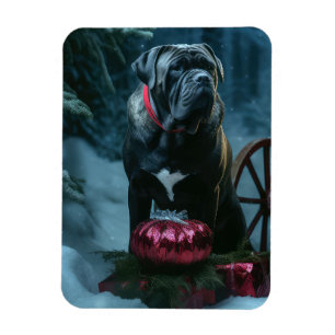 Käpp Corso Snowy Sleigh-juldekretet Magnet
