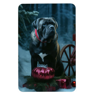 Käpp Corso Snowy Sleigh-juldekretet Magnet