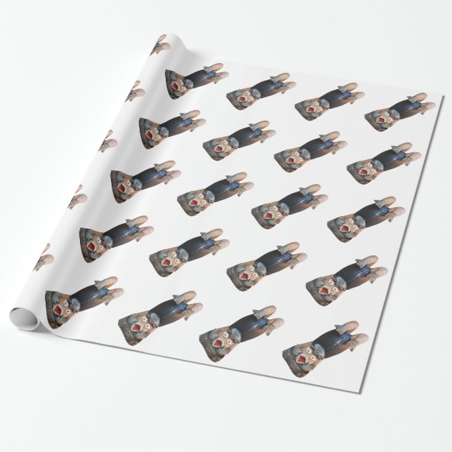 Kappa 河童 Handstående Presentpapper (Utrullad)