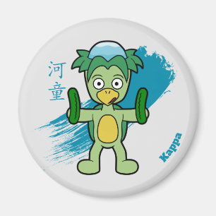 Kappa-Berömd Japanska Yokai Magnet