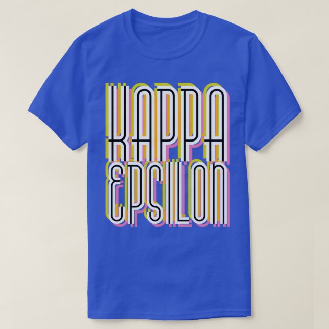 Kappa Epsilon T Shirt (Design framsida)