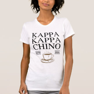 Kappa Kappa Chino Coffee Älskare Funny T shirt