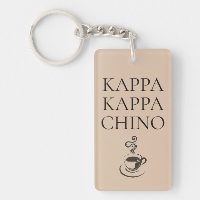 Kappa Kappa Chino Funny Coffee Älskare (Framsidan)