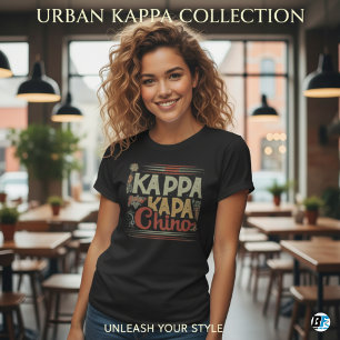 Kappa Kappa Chino Funny Coffee Älskare T-Shirt