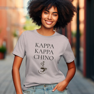 Kappa Kappa Chino Funny Coffee Älskare T Shirt