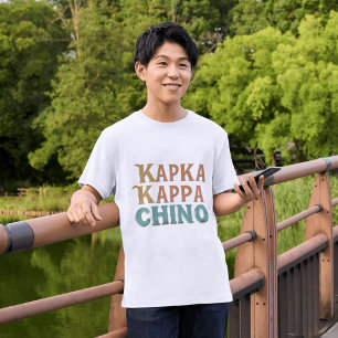 Kappa Kappa Chino Funny Coffee Älskare T-Shirt