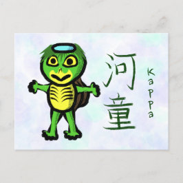Kappa med Kanji Postcard Helg Vykort