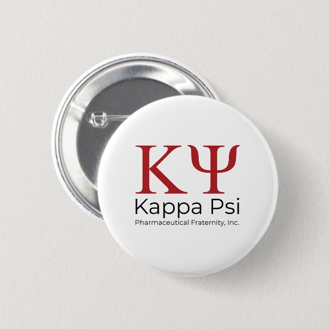 Kappa Psi Farmaceutiska Brödraskap Knapp (Framsida & baksida)