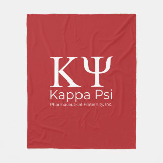 Kappa Psi Farmaceutiska Brödraskapet Fleecefilt
