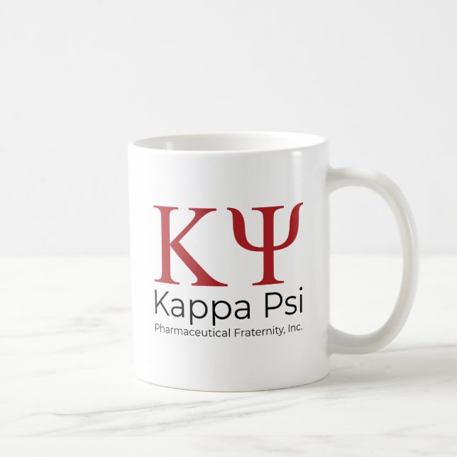 Kappa Psi Farmaceutiska Brödraskapet Kaffemugg (Höger)