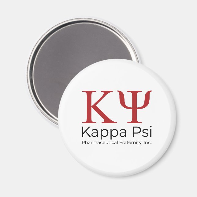 Kappa Psi Farmaceutiska Brödraskapet Magnet (Front/Back)