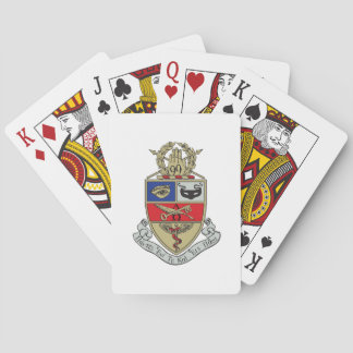 Kappa Psi-vapen Casinokort