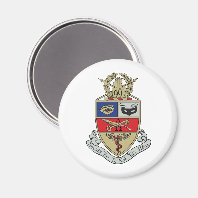 Kappa Psi-vapen Magnet (Front/Back)