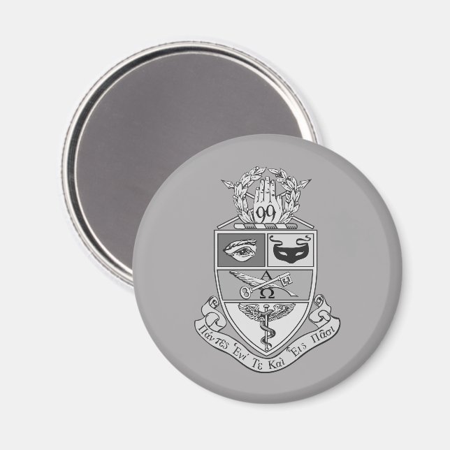 Kappa Psi-vapen Magnet (Front/Back)