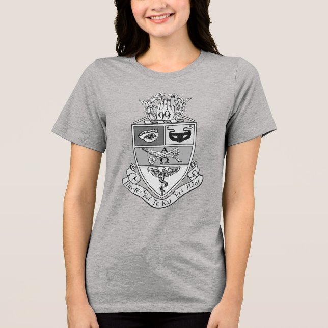 Kappa Psi-vapen T Shirt (Framsida)