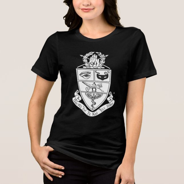 Kappa Psi-vapen T Shirt (Framsida)
