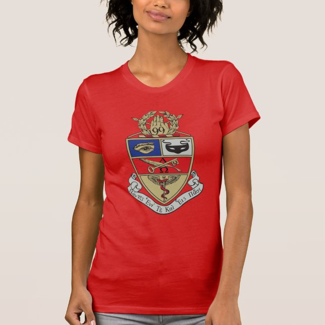 Kappa Psi-vapen T Shirt (Framsida)