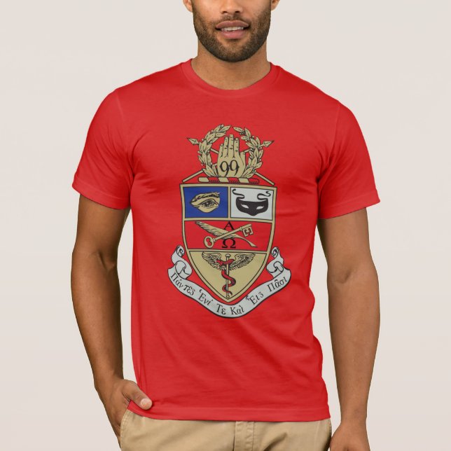 Kappa Psi-vapen T Shirt (Framsida)
