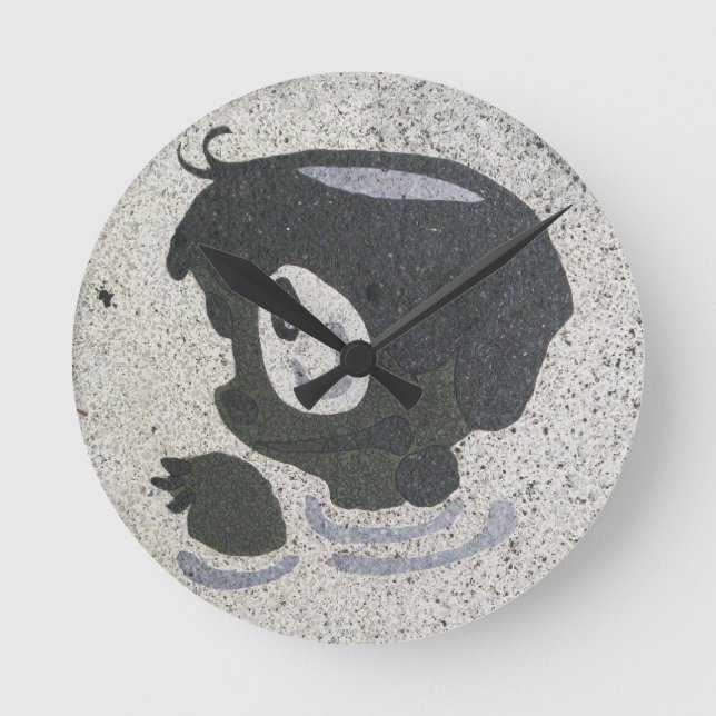 Kappabashi Rund Klocka (Framsida)