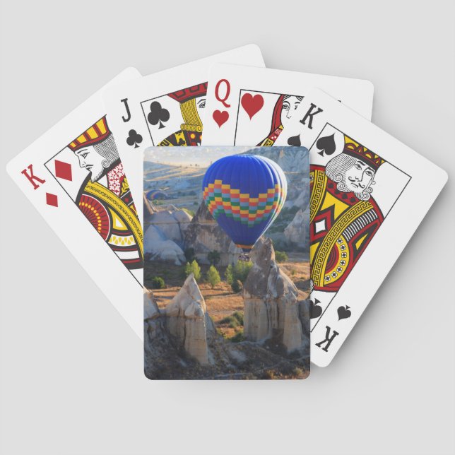 Kappadokien, Goreme | Varmt luftballong Casinokort (Baksidan)