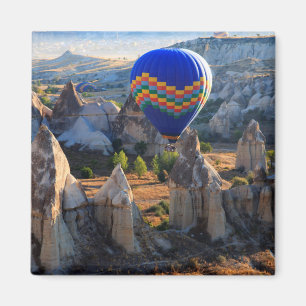 Kappadokien, Goreme   Varmt luftballong Magnet