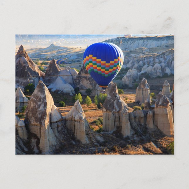 Kappadokien, Goreme | Varmt luftballong Vykort (Framsida)