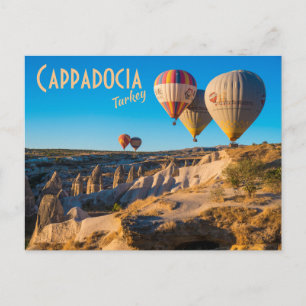 Kappadokien, Turkiet: Varmt luftballonger Vykort