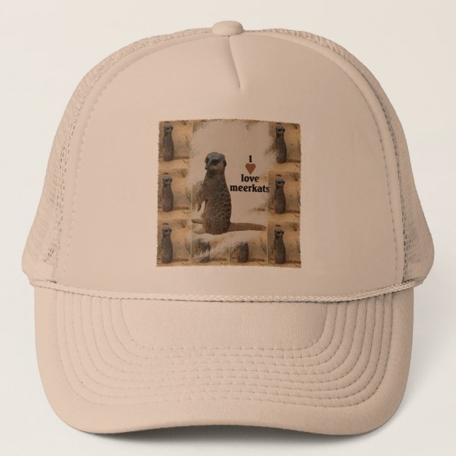 Kappe "Erdmännchen" Truckerkeps (Framsida)