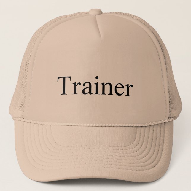 Kappe Trainer Truckerkeps (Framsida)