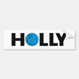 Käppeldekal för Holly bowling Bildekal