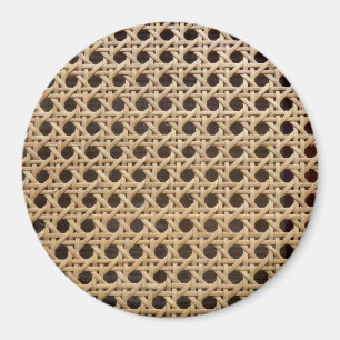 Käppen Stor runda magnet för Open Weave Rattan