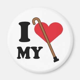 Käppkärlekmagnet Magnet