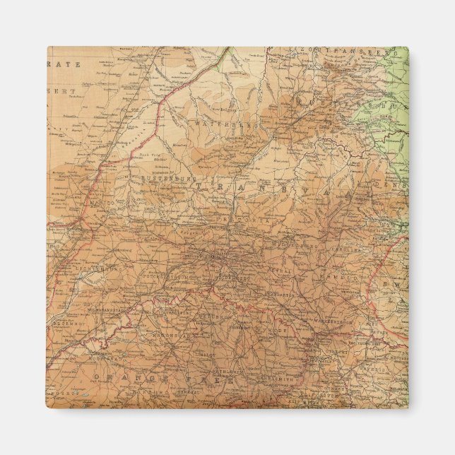 Kapprovinsen, Transvaal, östran Magnet (Framsidan)