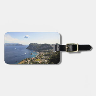 Kapri, Italien, fotografi, bagagemärke Bagagebricka