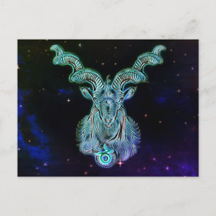 kapricorn of getzodiac vycard vykort