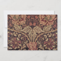 Kaprifol av William Morris, Trädgårdsblommor Konst