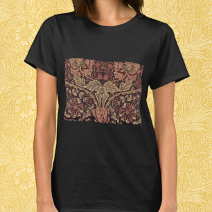 Kaprifol av William Morris, Trädgårdsblommor Konst T Shirt