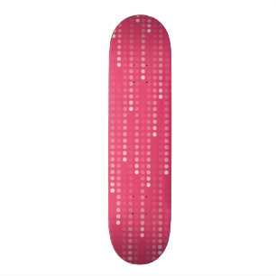 Kaprifolbakgrund Old School Skateboard Bräda 18 Cm