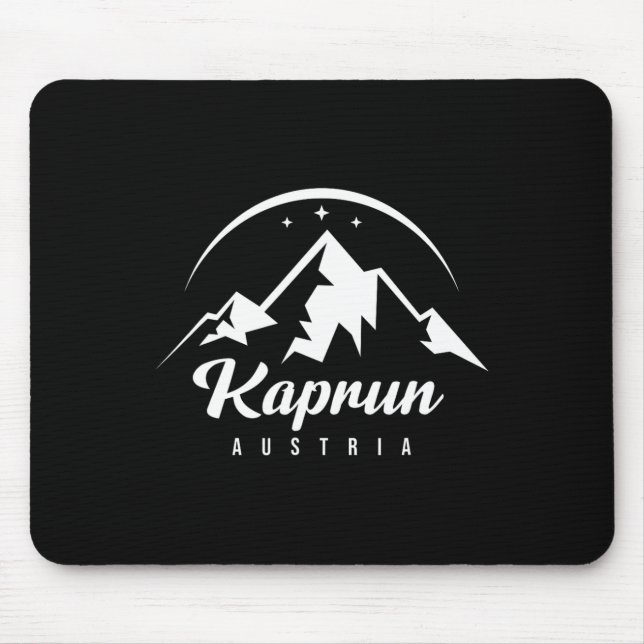 Kaprun Austria Ski Resort Skiing Snowboarding Souv Musmatta (Framsidan)