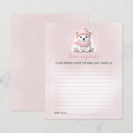 Kapsel för Björntid för Vinter-flicka-babyskor