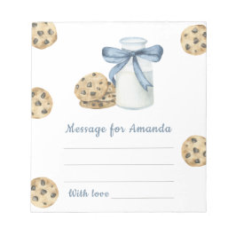 Kapsel för födelsedagskalender för cookie och Mjöl Anteckningsblock