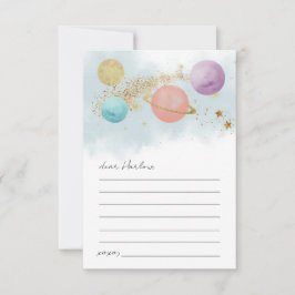 Kapsel-kort för födelsedagstid i rymden inbjudningar
