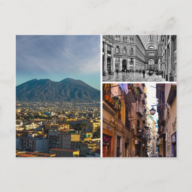 Kapselns vykort för Italien (Framsida)