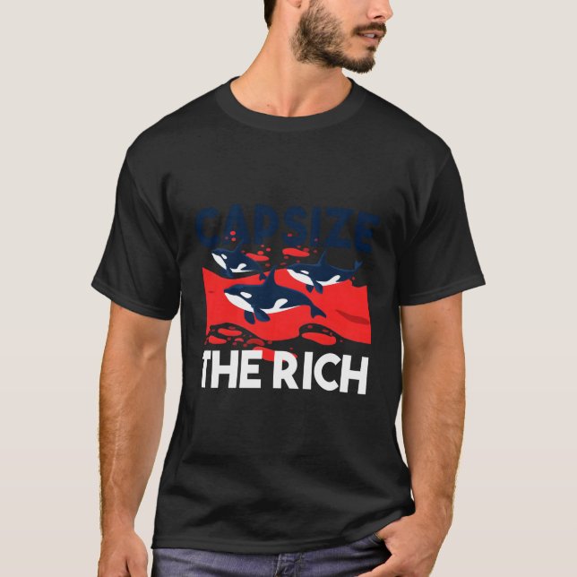 Kapsla Riken Orca Whale T Shirt (Framsida)