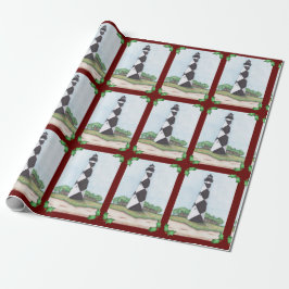 Kapsling Lookout Lighthouse Jul Wrapping Papprare Presentpapper