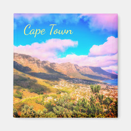 Kapstaden 12 Apostlarna Strand Ocean Berg Magnet