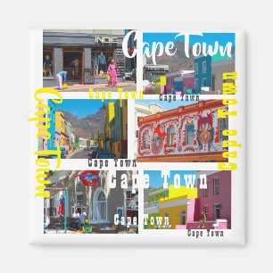 Kapstaden Bo-Kaap CBD City South Afrika Magnet